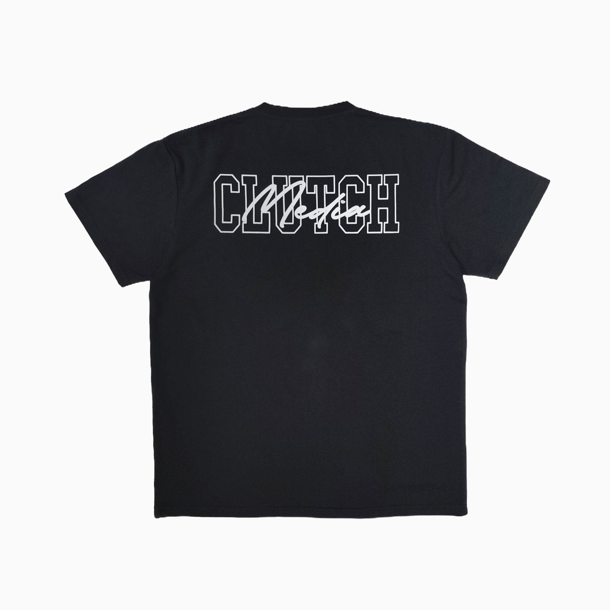CLUTCH MEDIA SIGNATURE T-SHIRT - BLACK