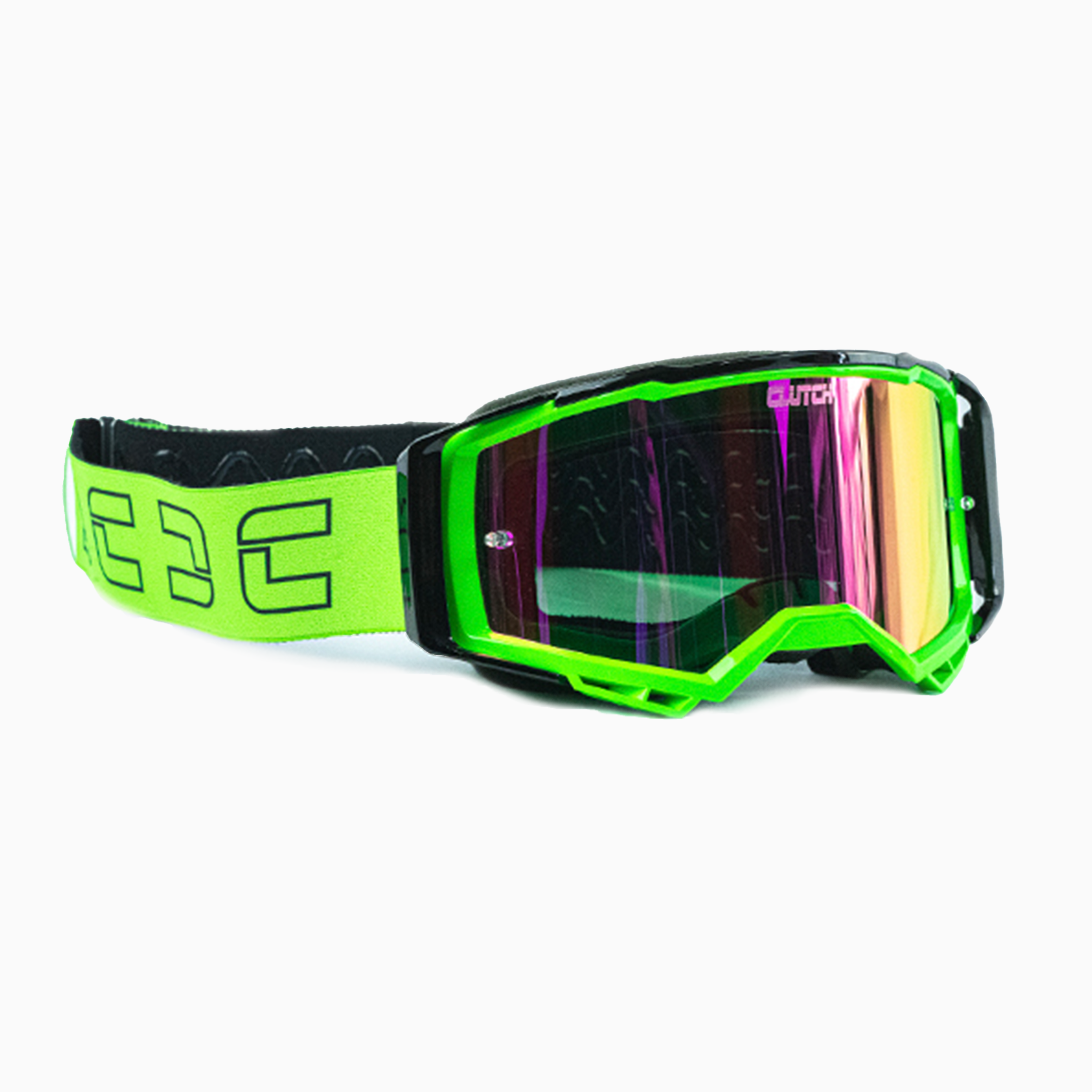 CLUTCH GOGGLES - GREEN/PINK
