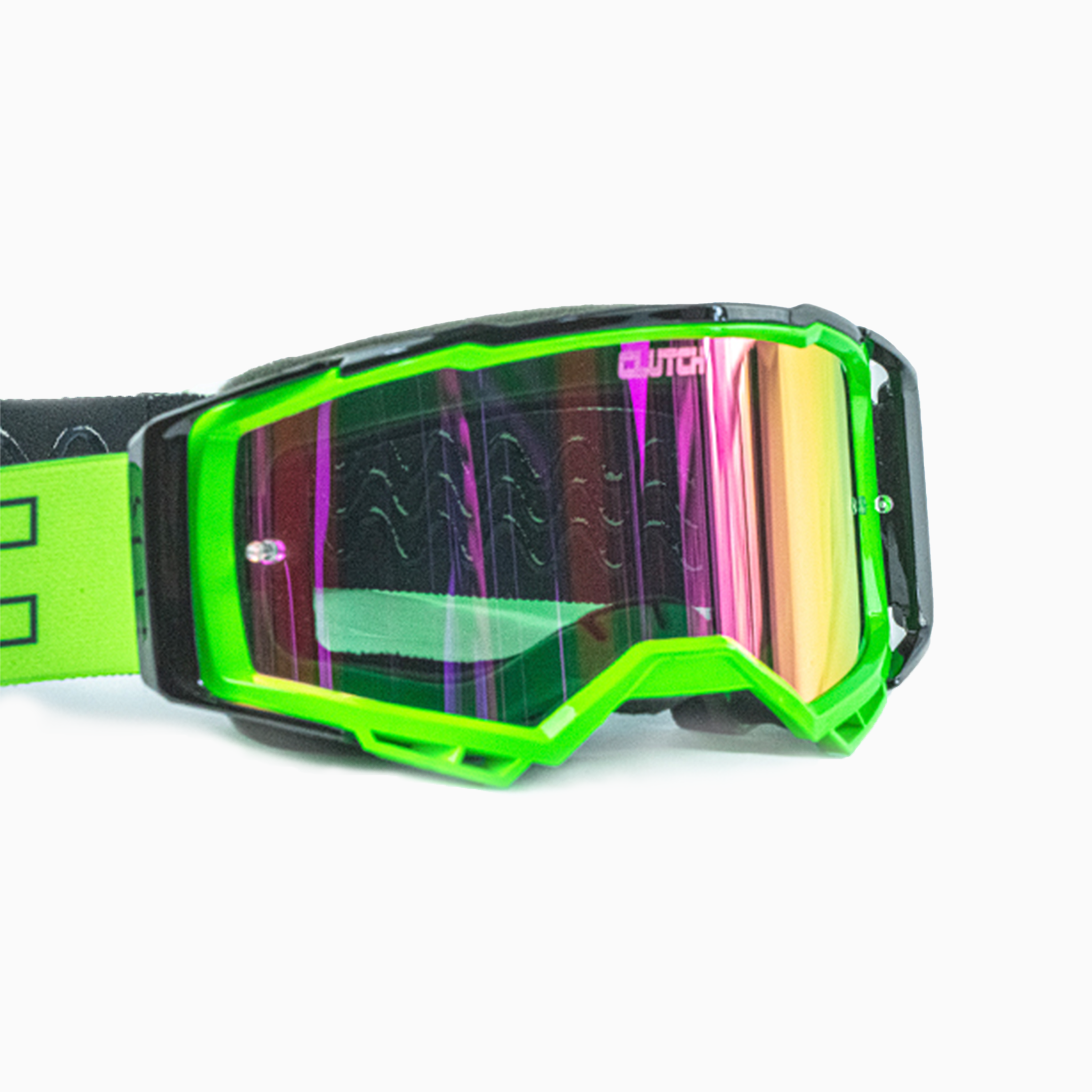CLUTCH GOGGLES - GREEN/PINK