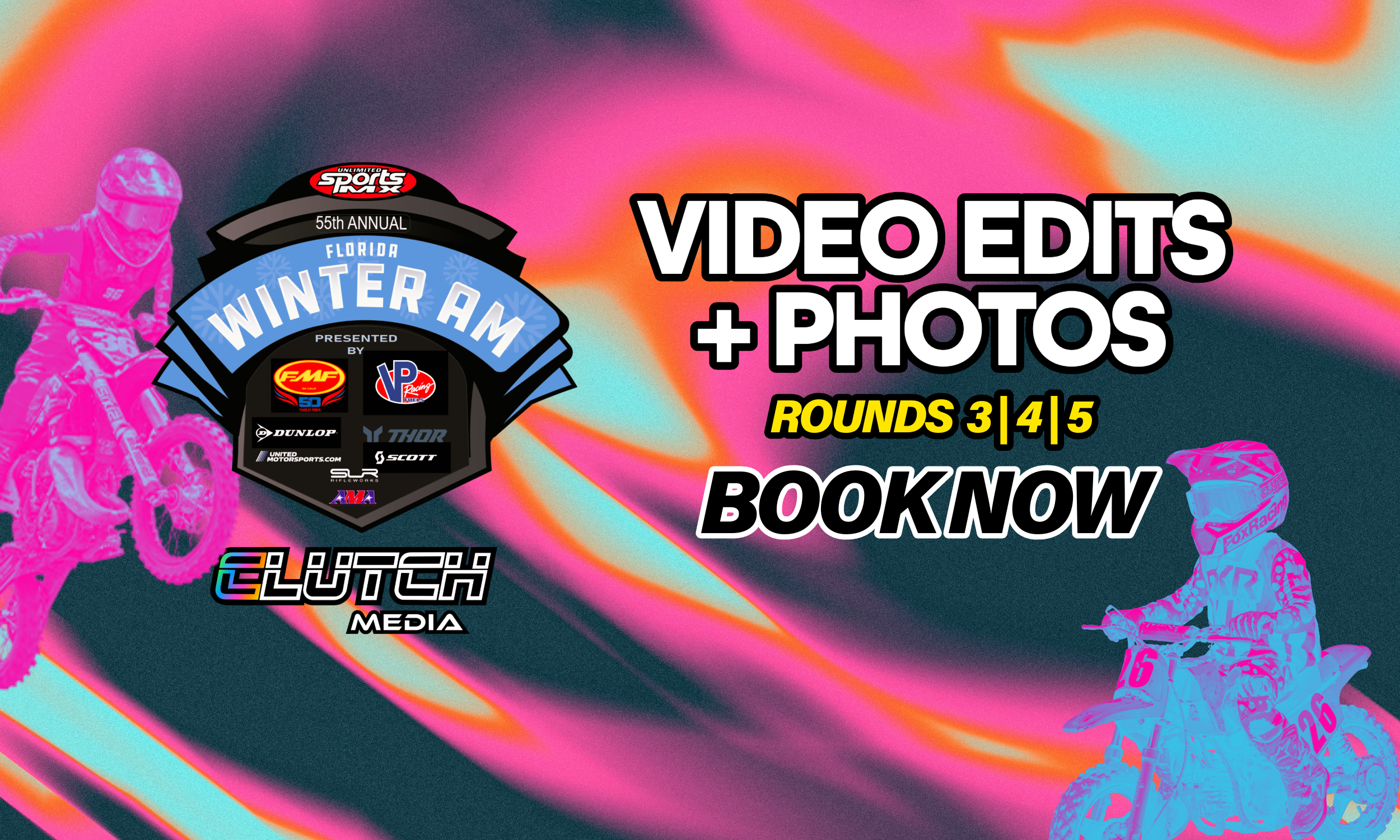 Clutch Media Winter Am Motocross Video Edits and Photos