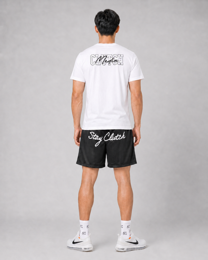 STAY CLUTCH MESH SHORTS