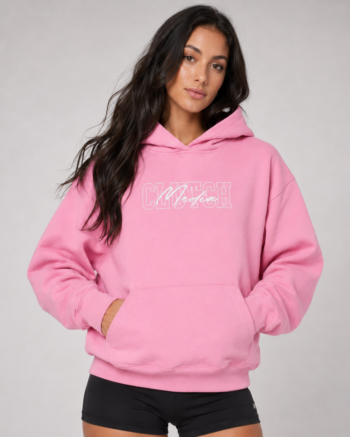 CLUTCH MEDIA WOMENS HOODIE